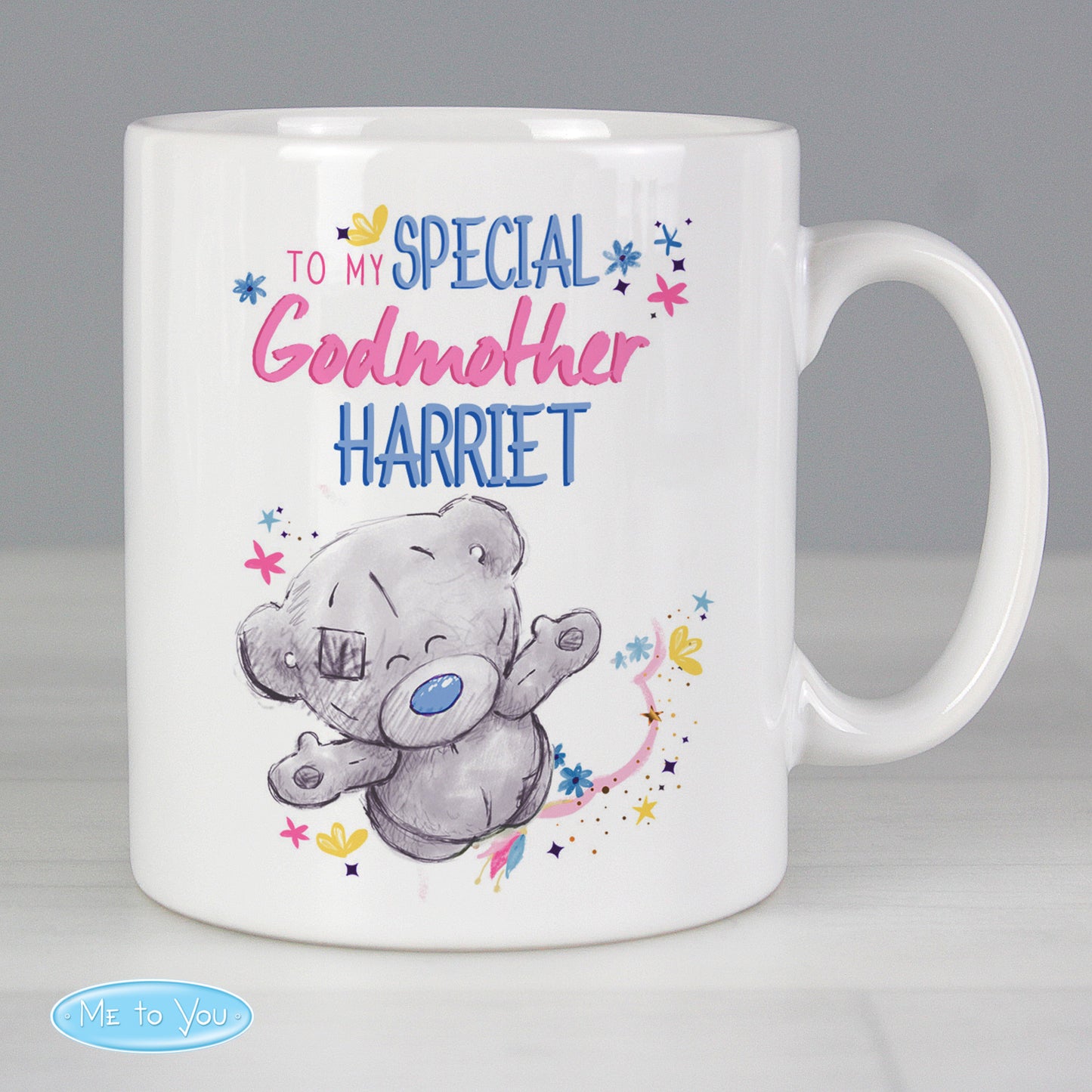 Personalised Me to You Godmother Mug from Heartfelt Gifts
