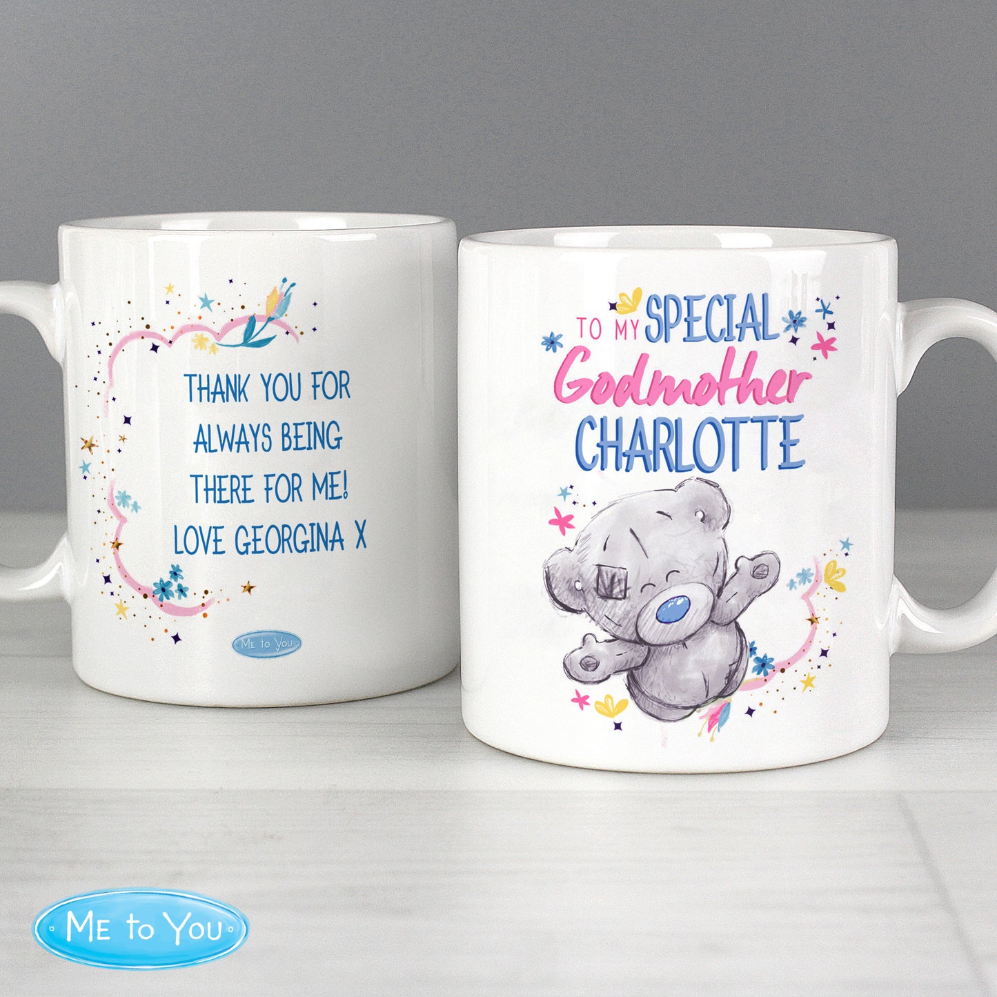 Personalised Me to You Godmother Mug - image 2