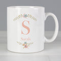 Personalised Floral Bouquet Mug from Heartfelt Gifts