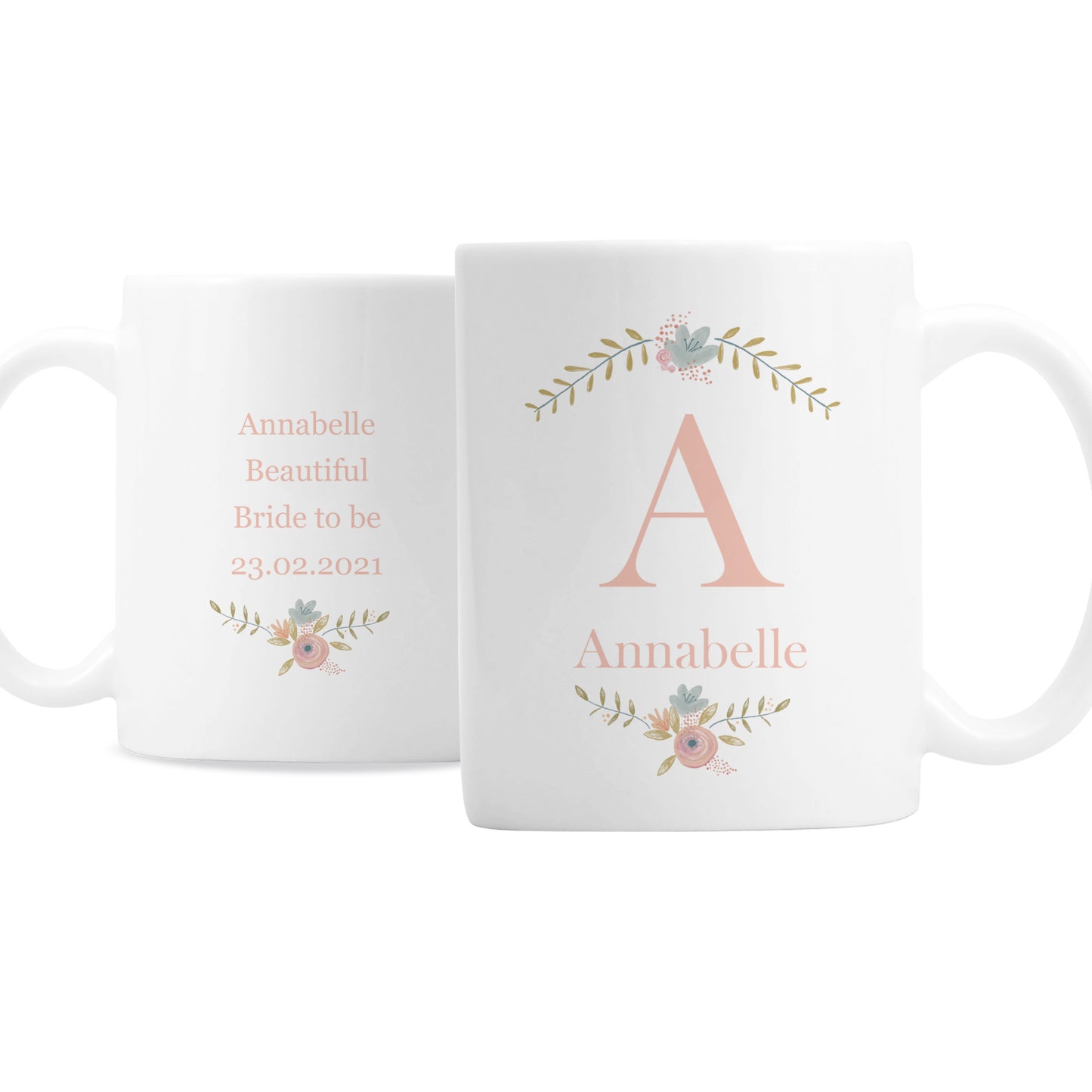 Personalised Floral Bouquet Mug - image 2