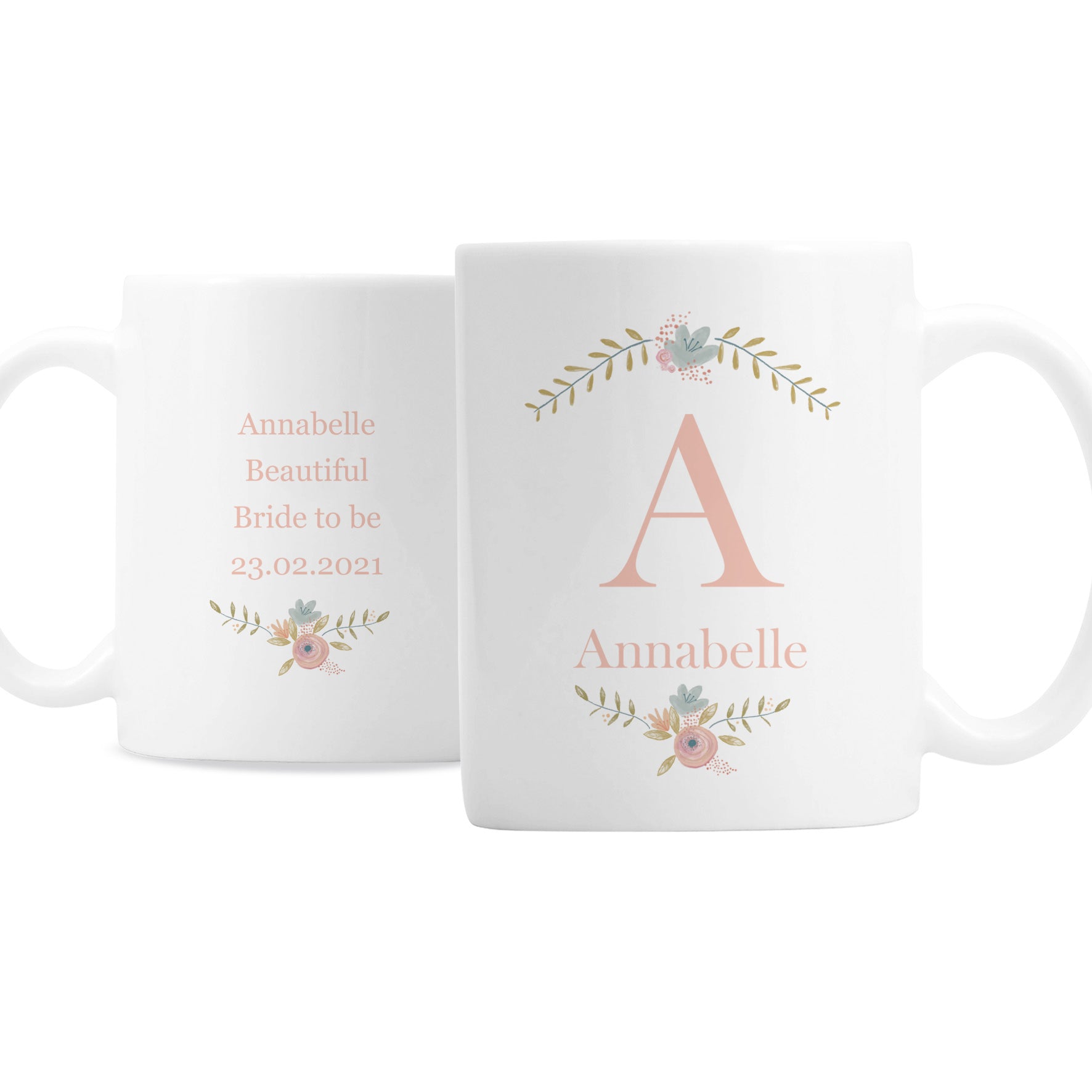 Personalised Floral Bouquet Mug - image 2