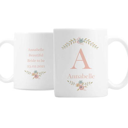 Personalised Floral Bouquet Mug - image 2