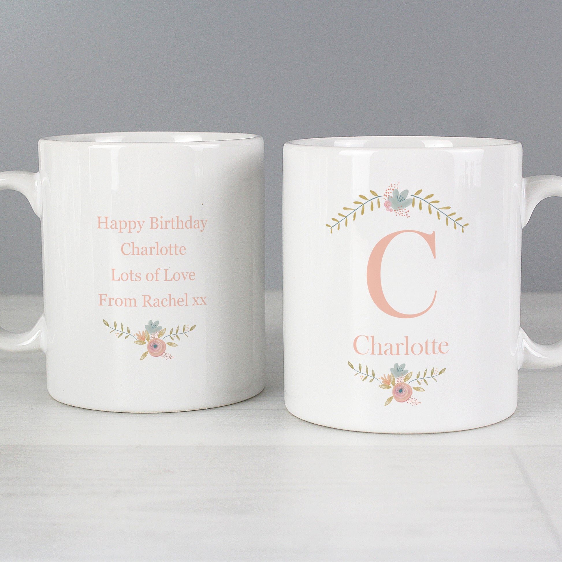 Personalised Floral Bouquet Mug - image 3