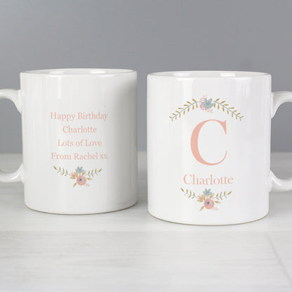 Personalised Floral Bouquet Mug - image 3