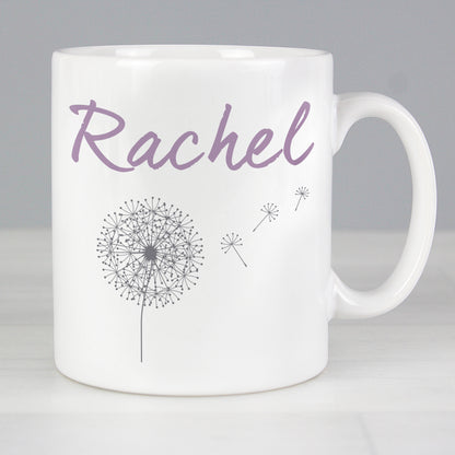 Personalised Dandelion Mug from Heartfelt Gifts