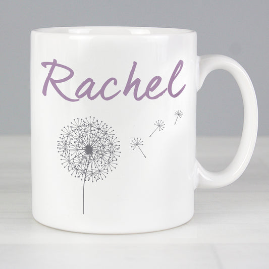 Personalised Dandelion Mug from Heartfelt Gifts