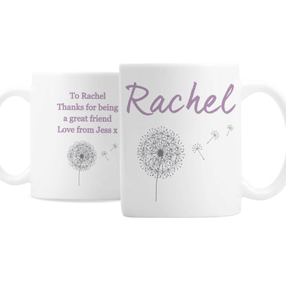 Personalised Dandelion Mug - image 2