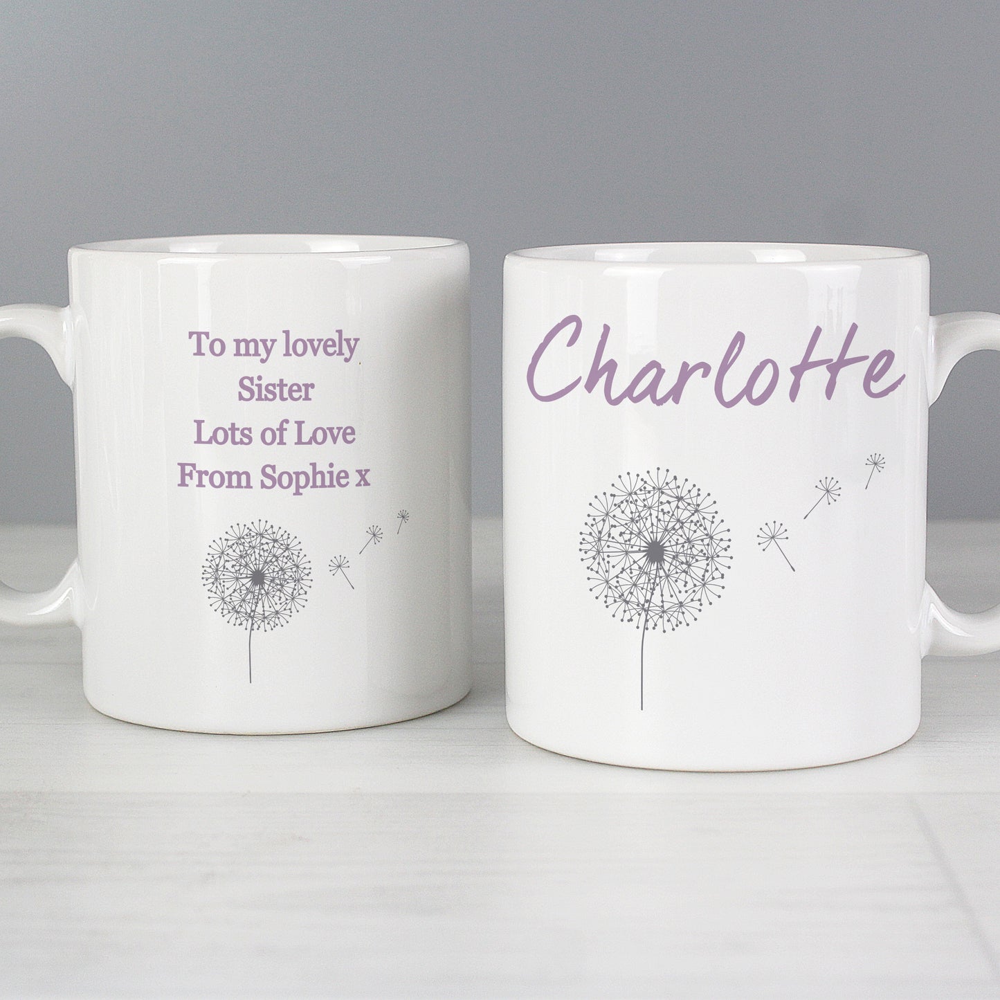 Personalised Dandelion Mug - image 3