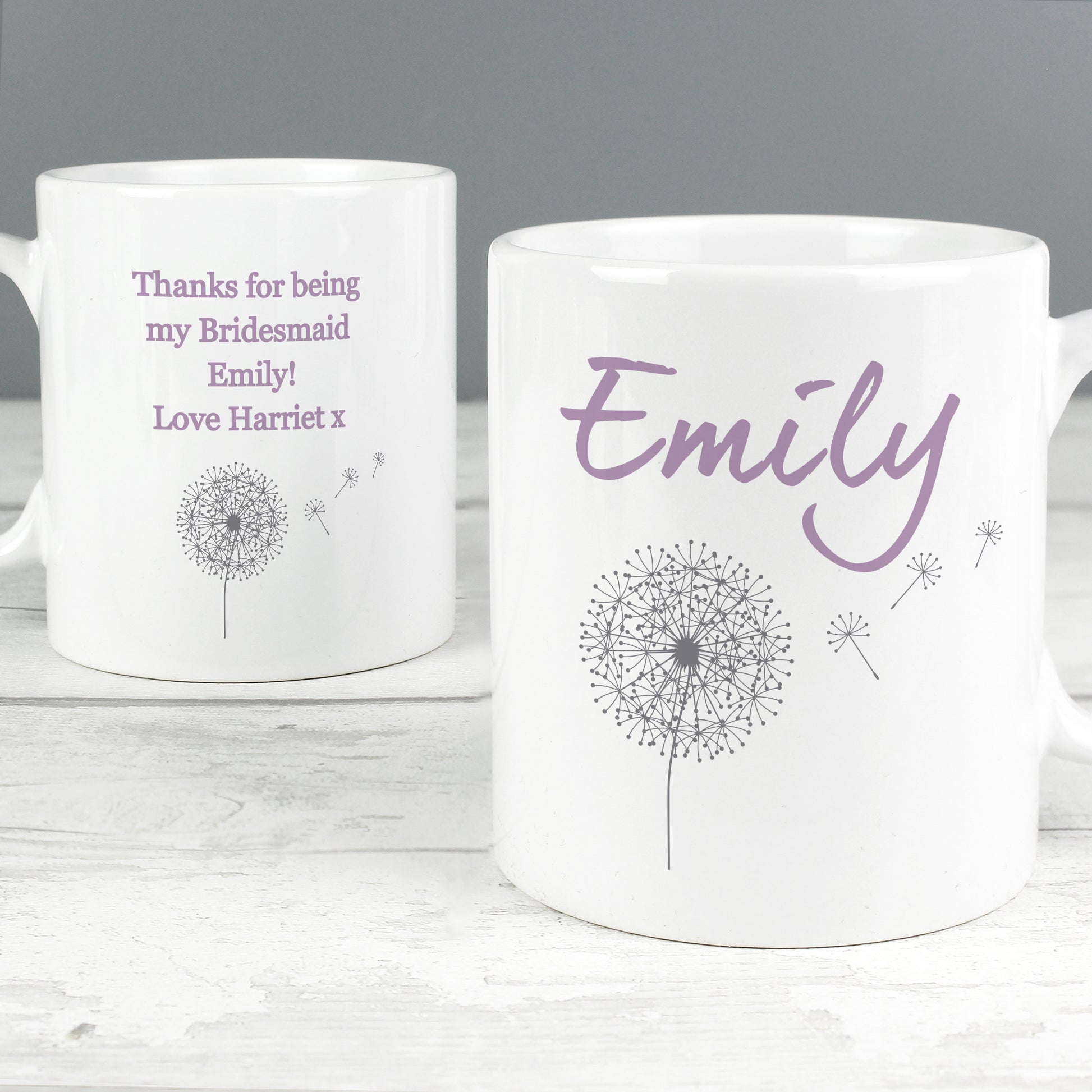 Personalised Dandelion Mug - image 4