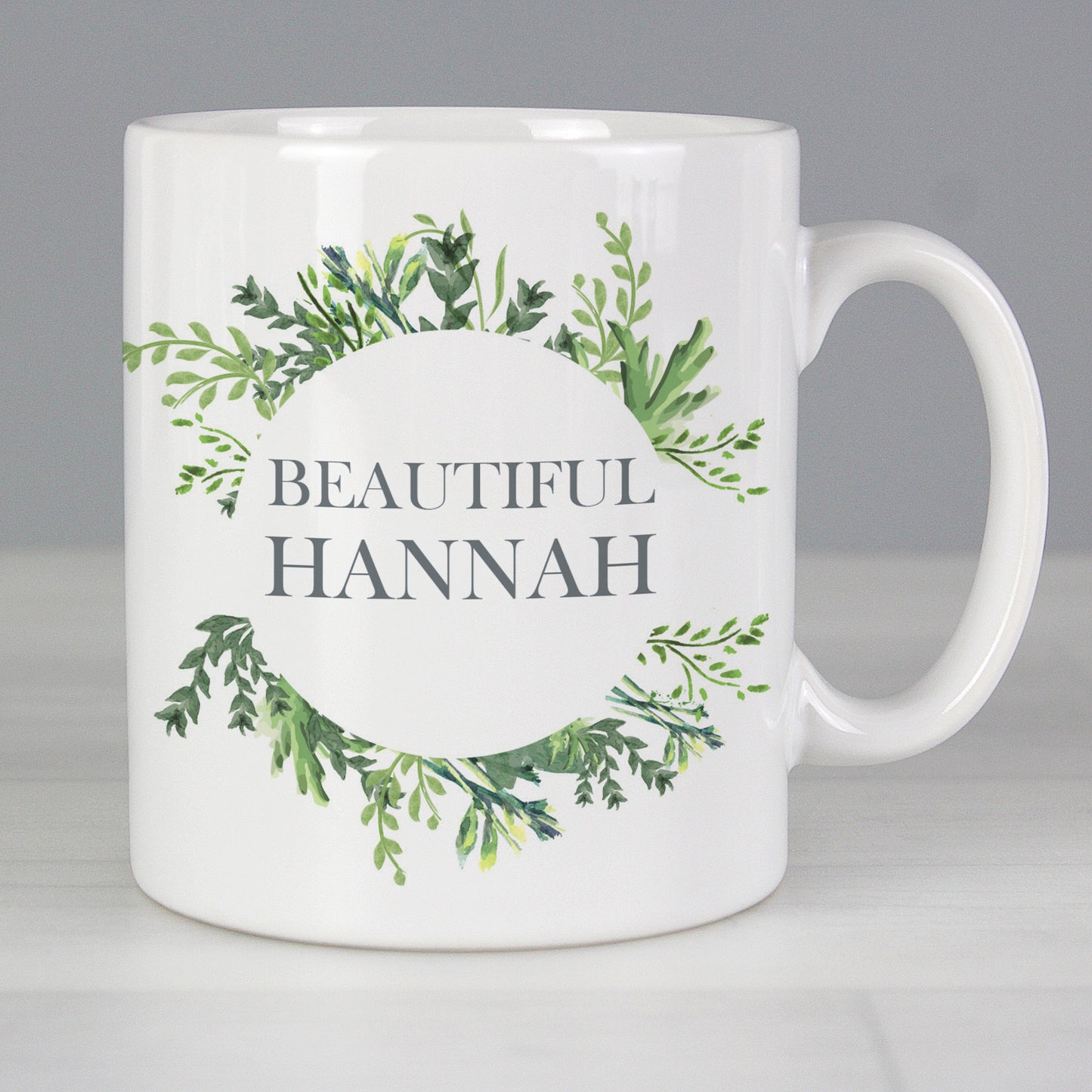 Personalised Botanical Mug from Heartfelt Gifts