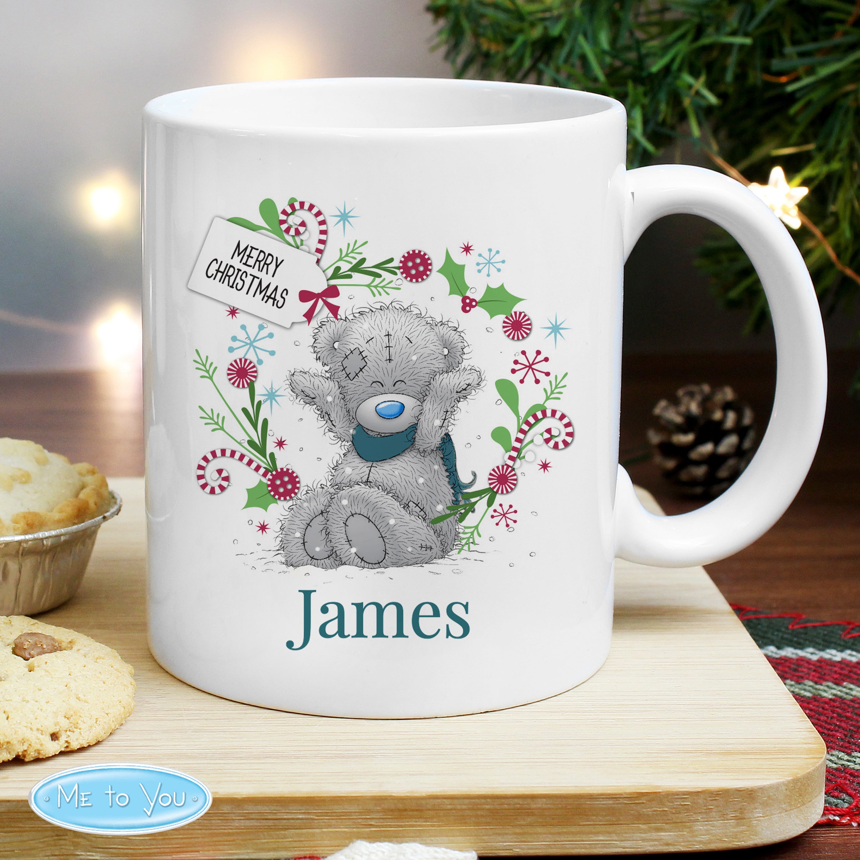 Personalised Me to You 'For Grandad Dad' Christmas Mug from Heartfelt Gifts