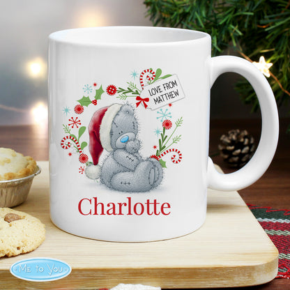 Personalised Me to You Christmas Mug from Heartfelt Gifts