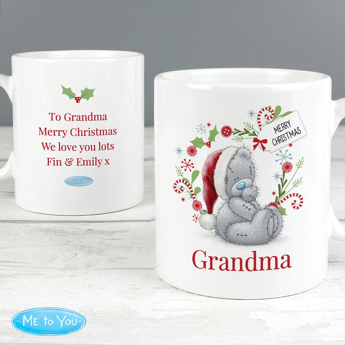Personalised Me to You Christmas Mug - image 2