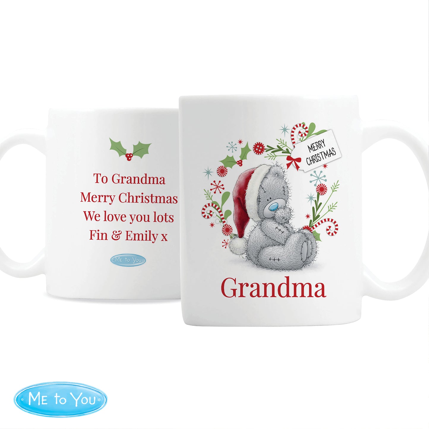 Personalised Me to You Christmas Mug - image 4