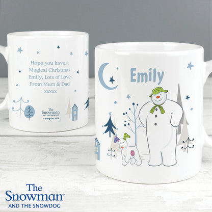 Personalised The Snowman and the Snowdog Mug - image 6