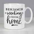 Personalised Working From Home Mug from Heartfelt Gifts