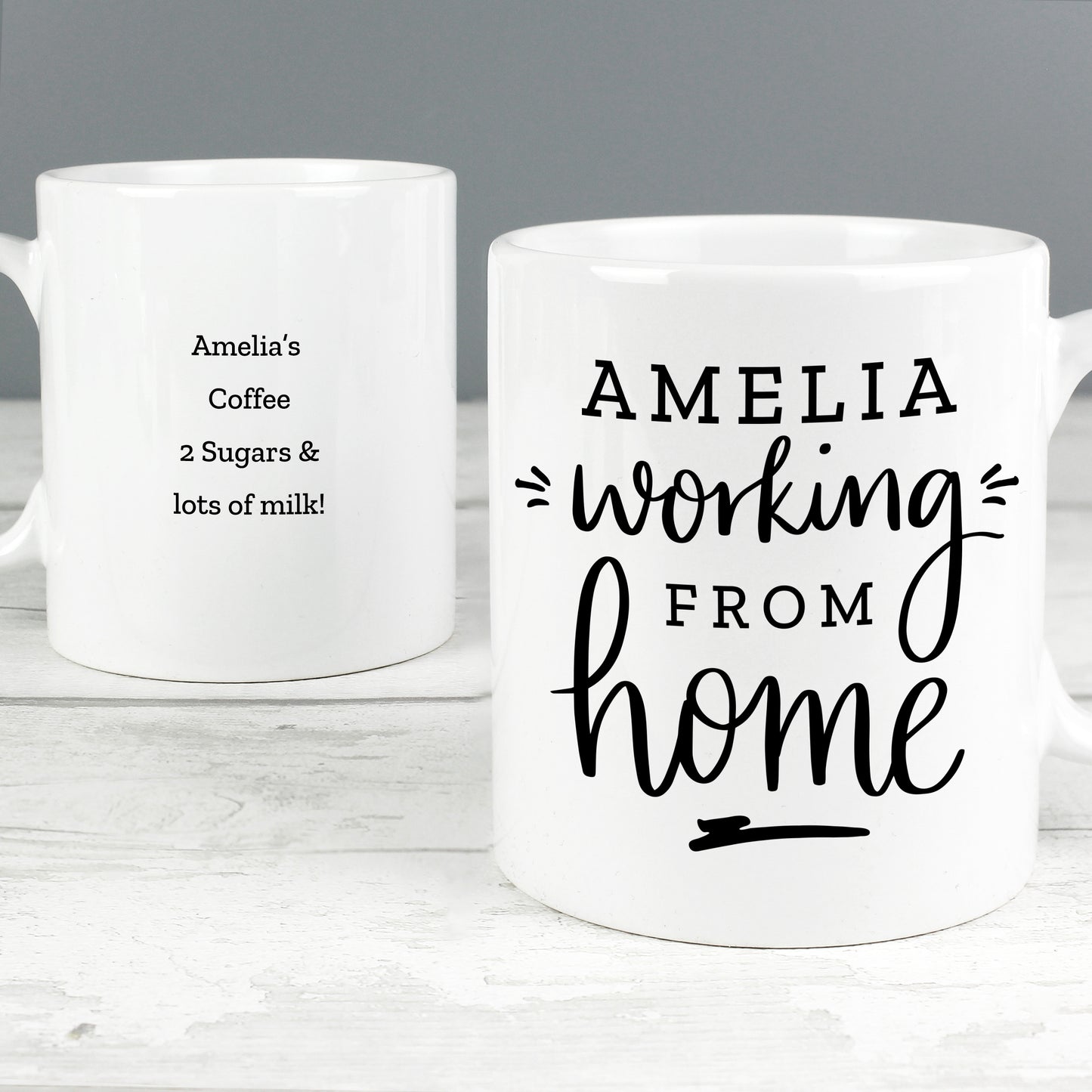 Personalised Working From Home Mug - image 3