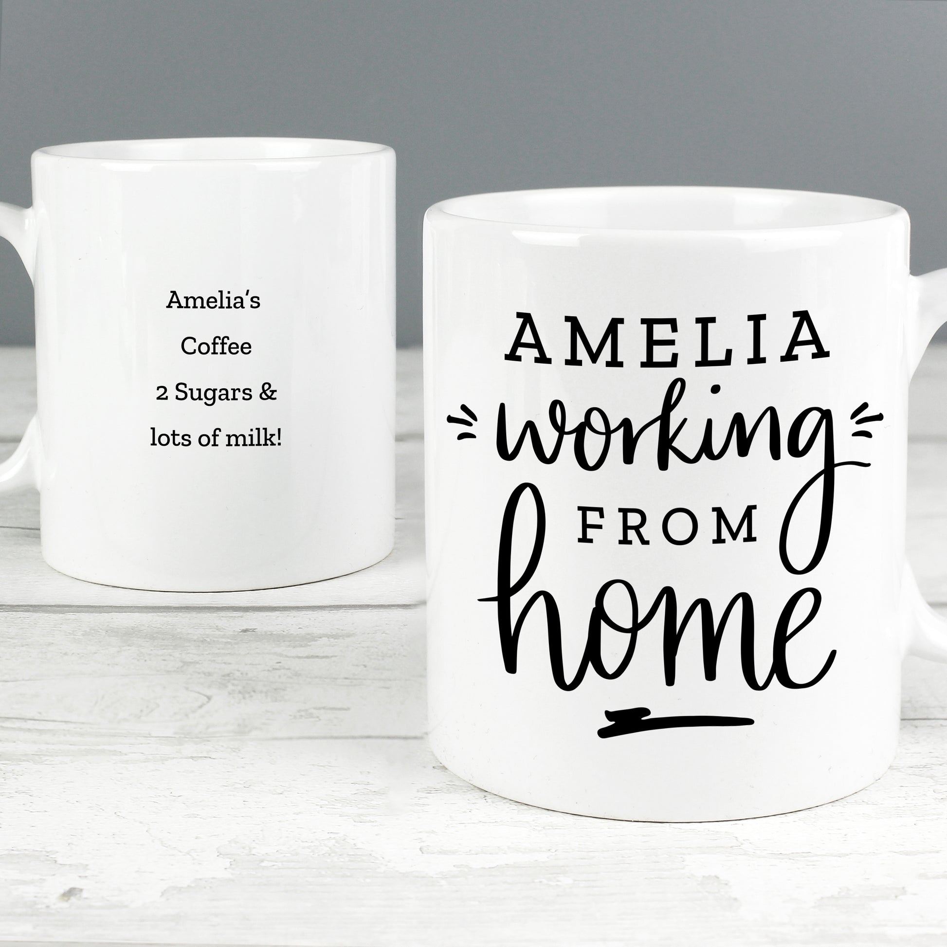 Personalised Working From Home Mug - image 3