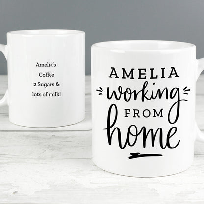 Personalised Working From Home Mug - image 3