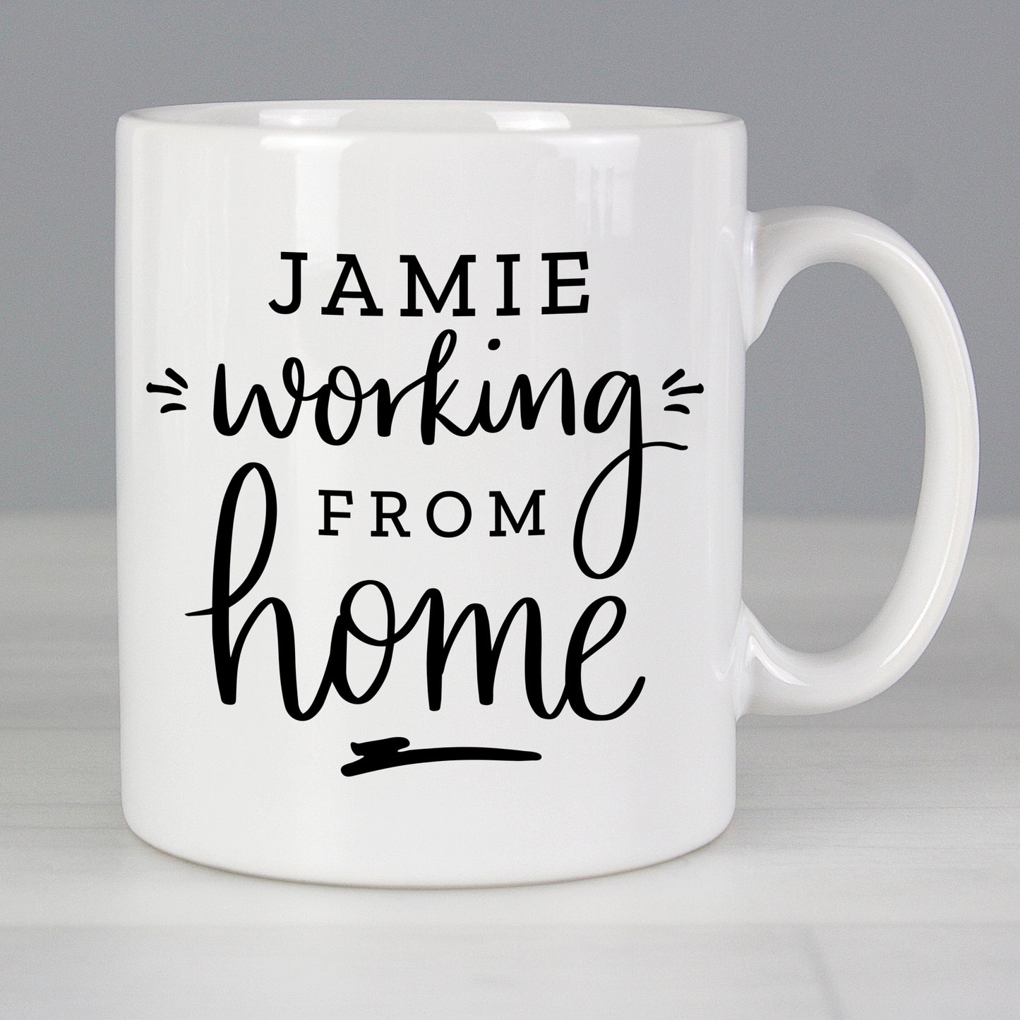 Personalised Working From Home Mug - image 4
