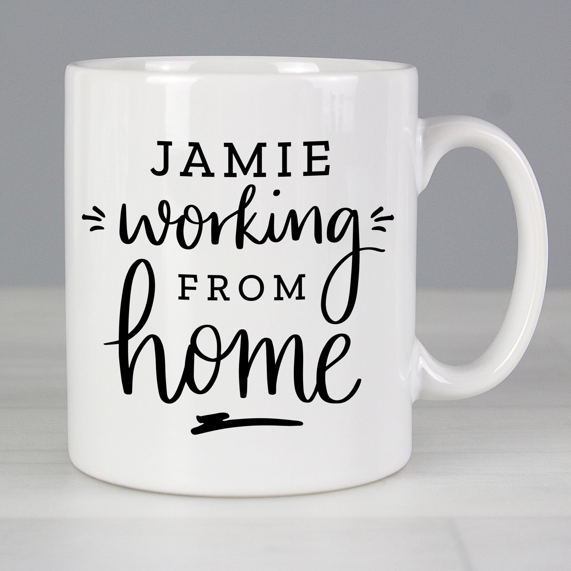Personalised Working From Home Mug - image 4