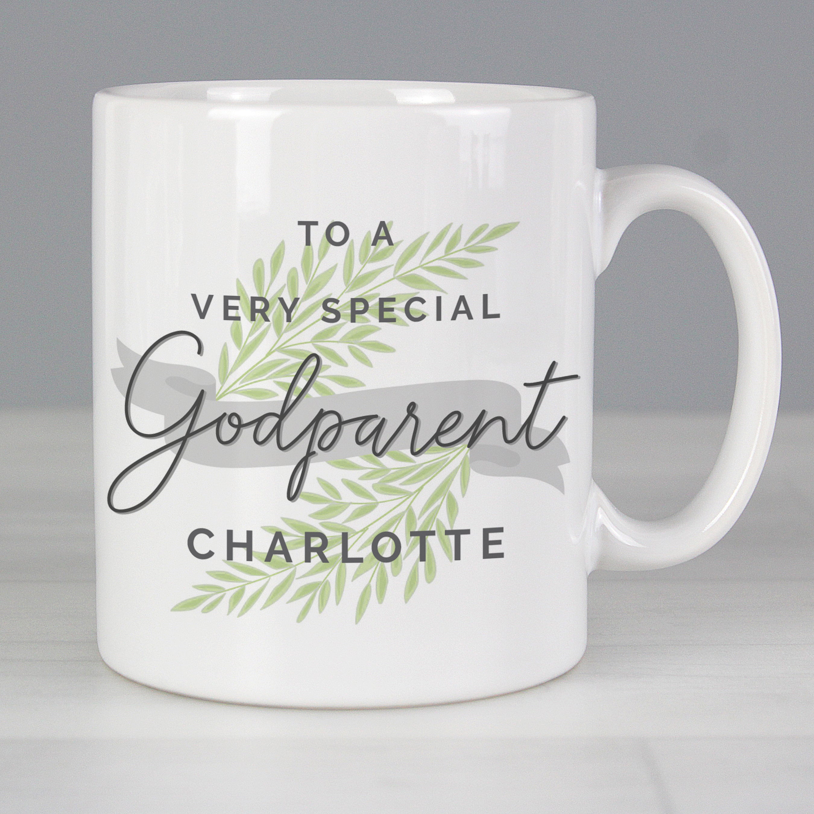 Personalised Godparent Mug from Heartfelt Gifts