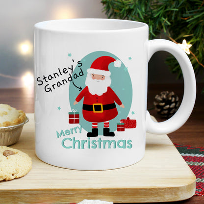 Personalised Mr Claus Christmas Mug from Heartfelt Gifts