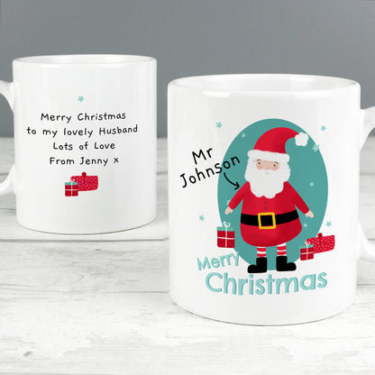 Personalised Mr Claus Christmas Mug - image 3
