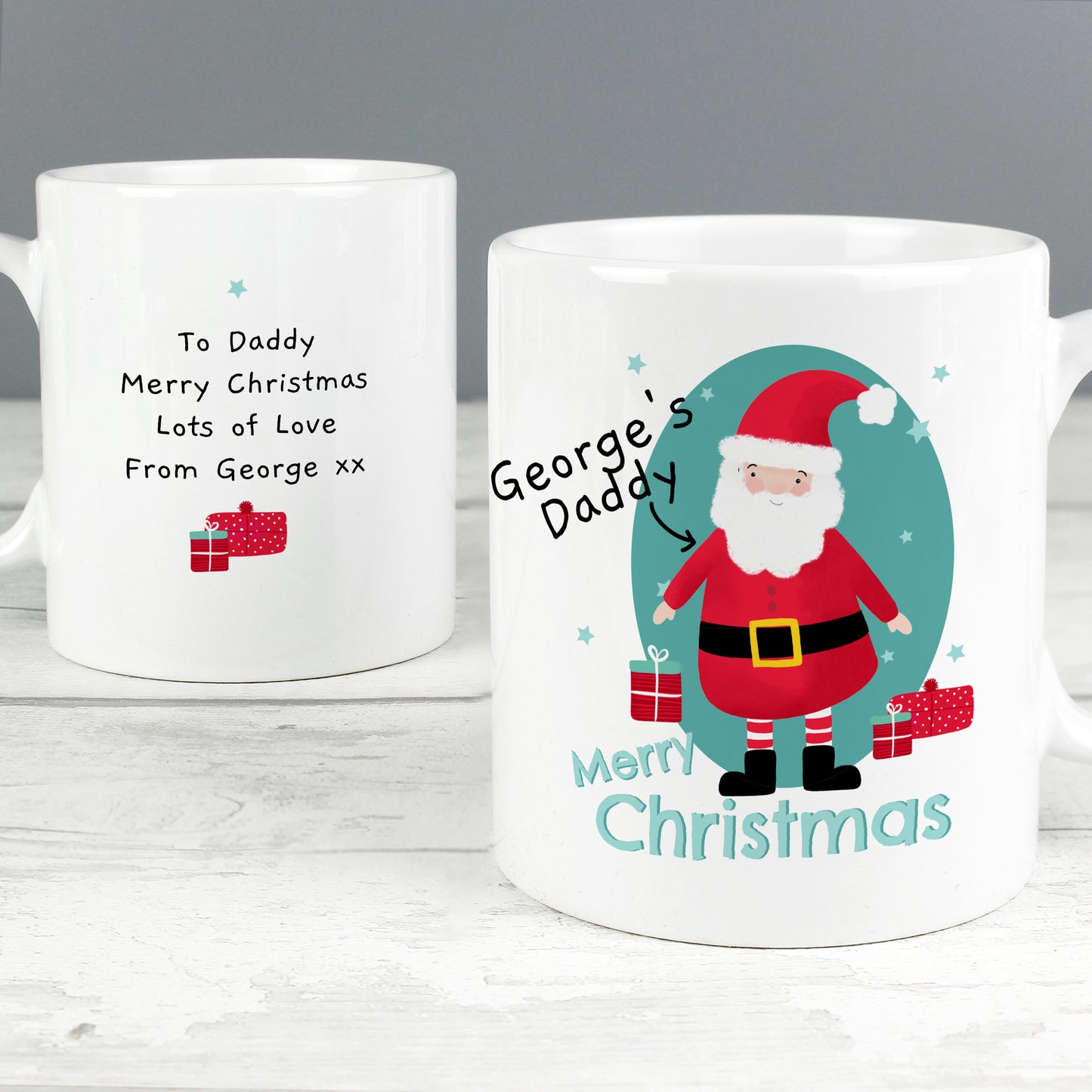 Personalised Mr Claus Christmas Mug - image 4