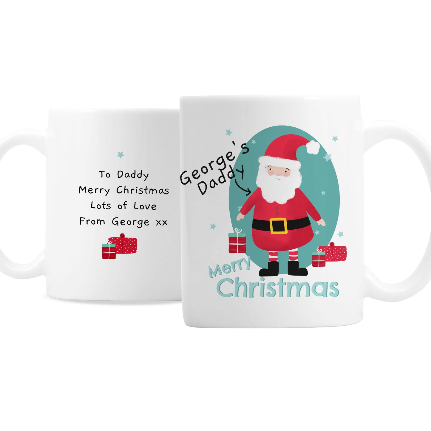 Personalised Mr Claus Christmas Mug - image 5