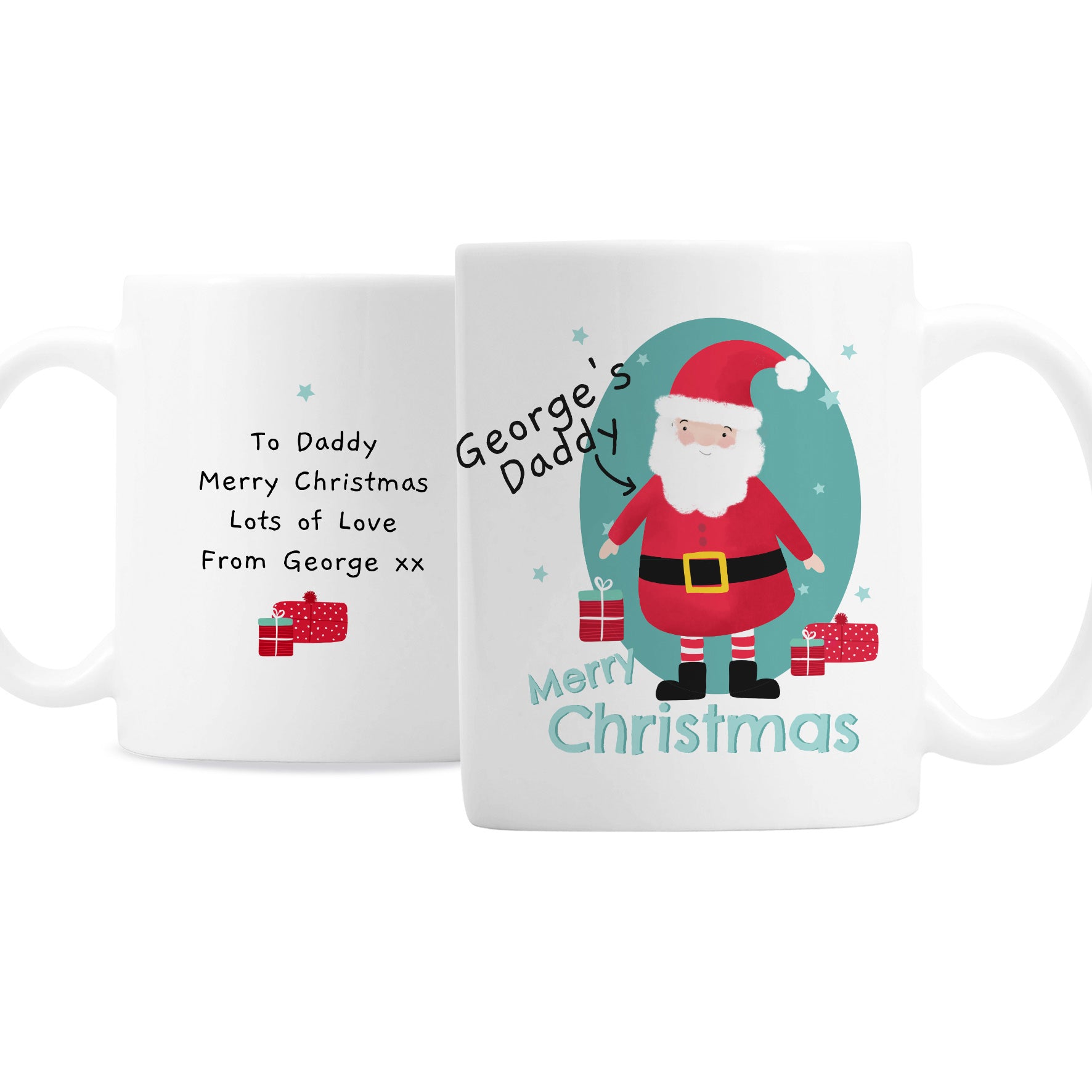 Personalised Mr Claus Christmas Mug - image 5