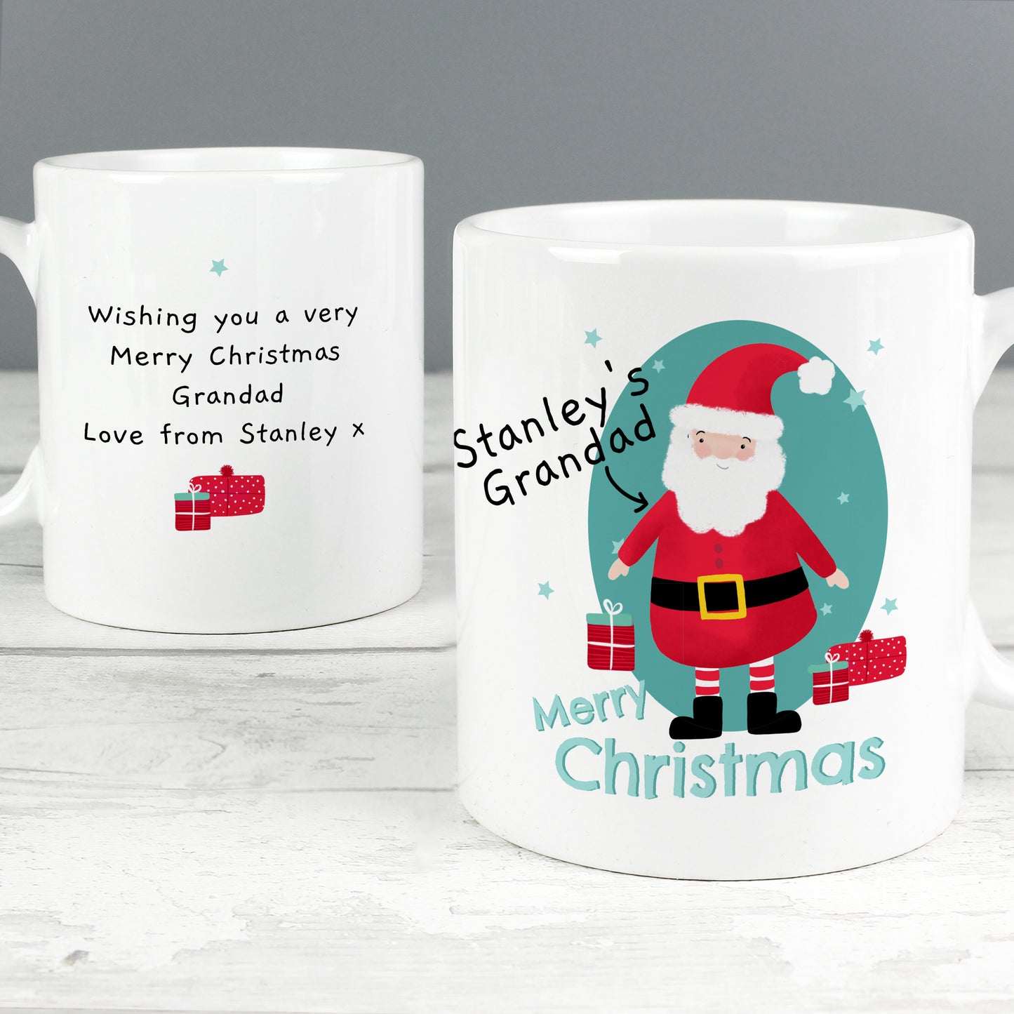 Personalised Mr Claus Christmas Mug - image 6