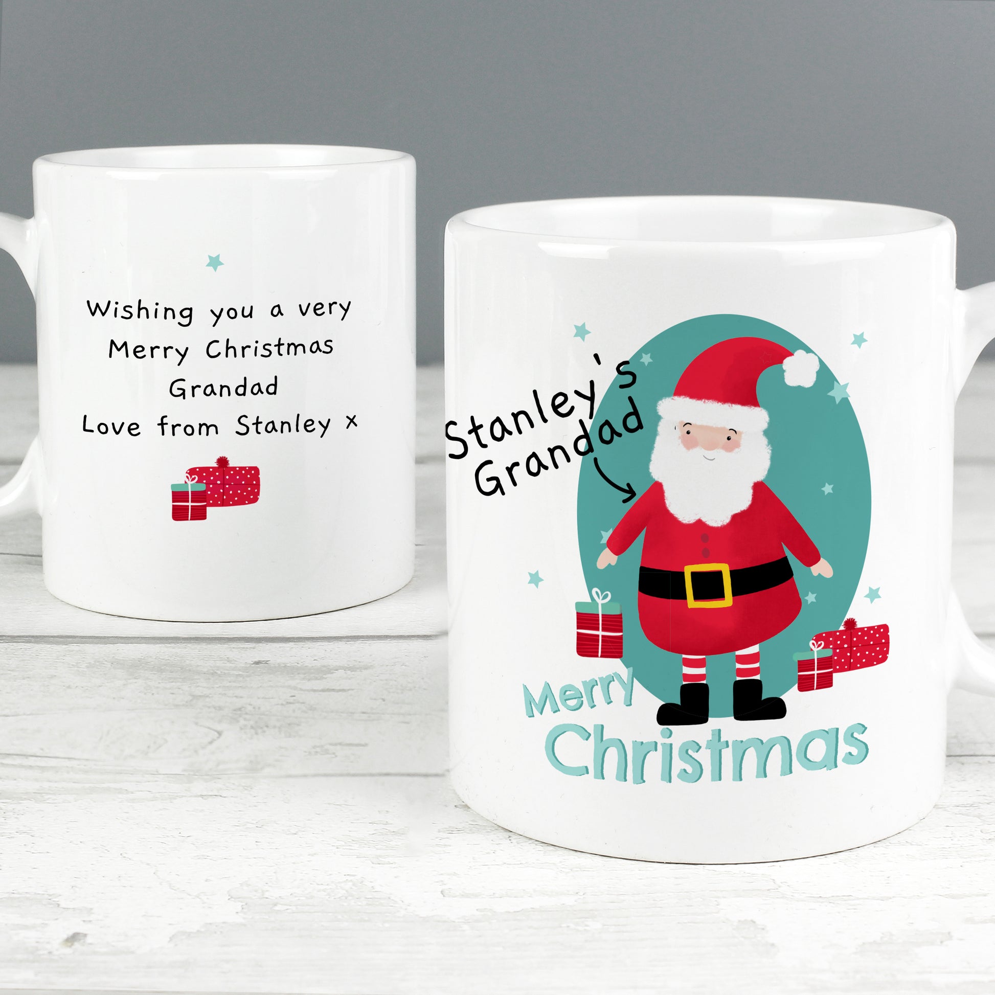 Personalised Mr Claus Christmas Mug - image 6