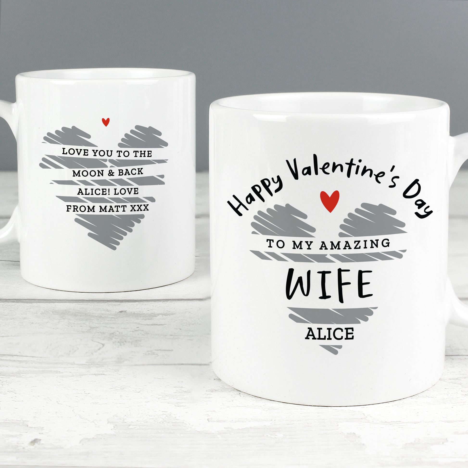 Personalised Happy Valentine's Day Mug - image 4