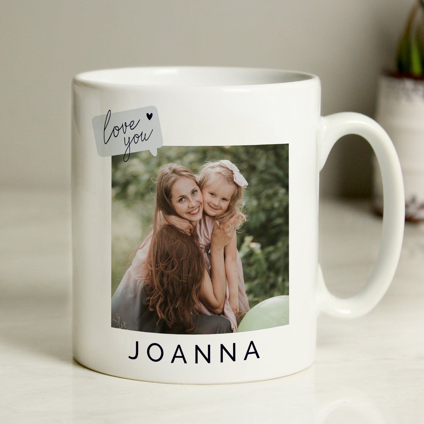 Personalised Love You Snapshot Photo Upload Mug - image 2