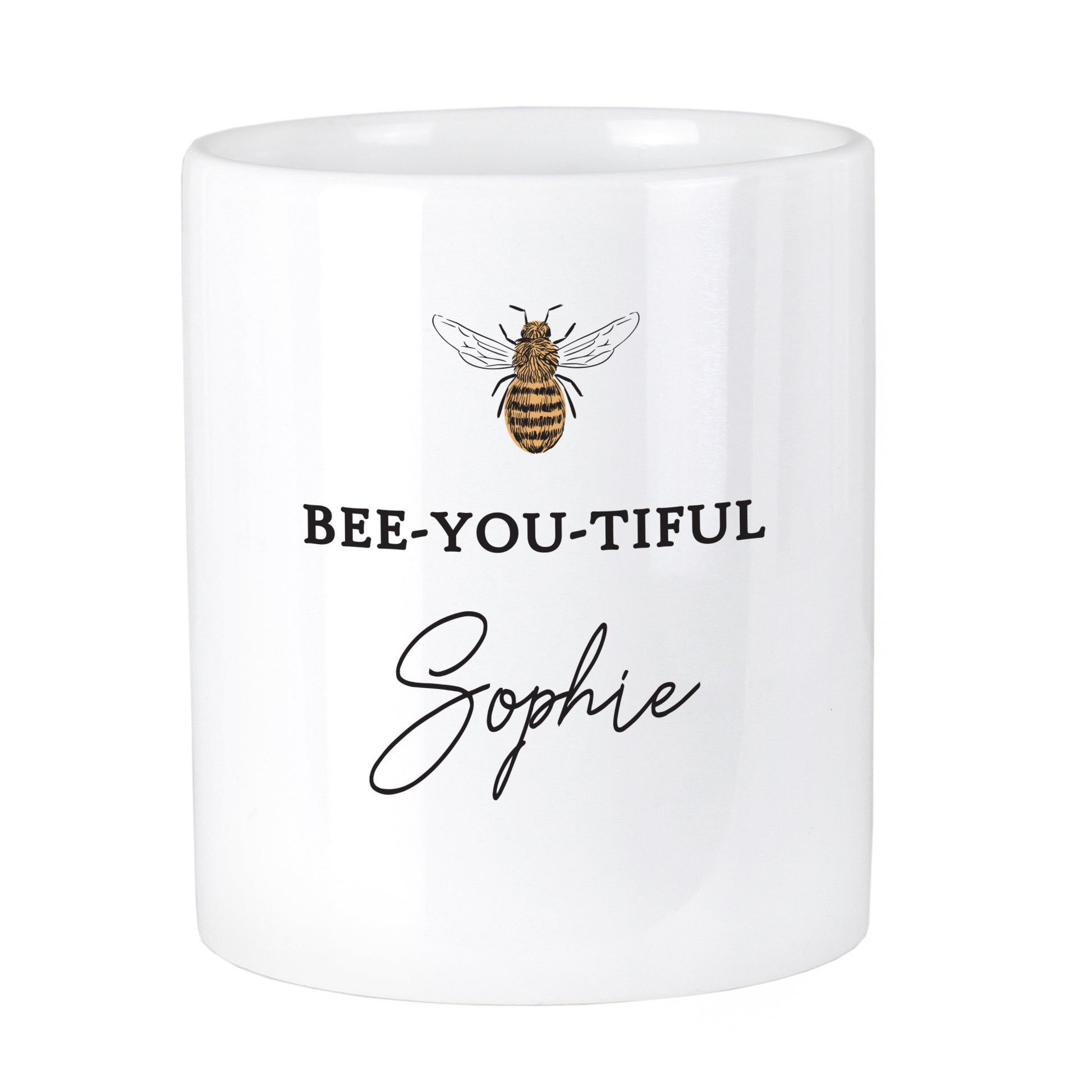 Personalised Bee-u-tiful Ceramic Storage Pot - image 2