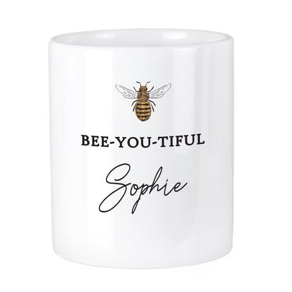 Personalised Bee-u-tiful Ceramic Storage Pot - image 2