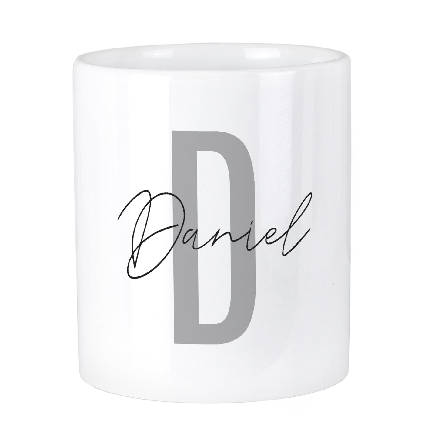 Personalised Initial & Name Ceramic Storage Pot - image 2
