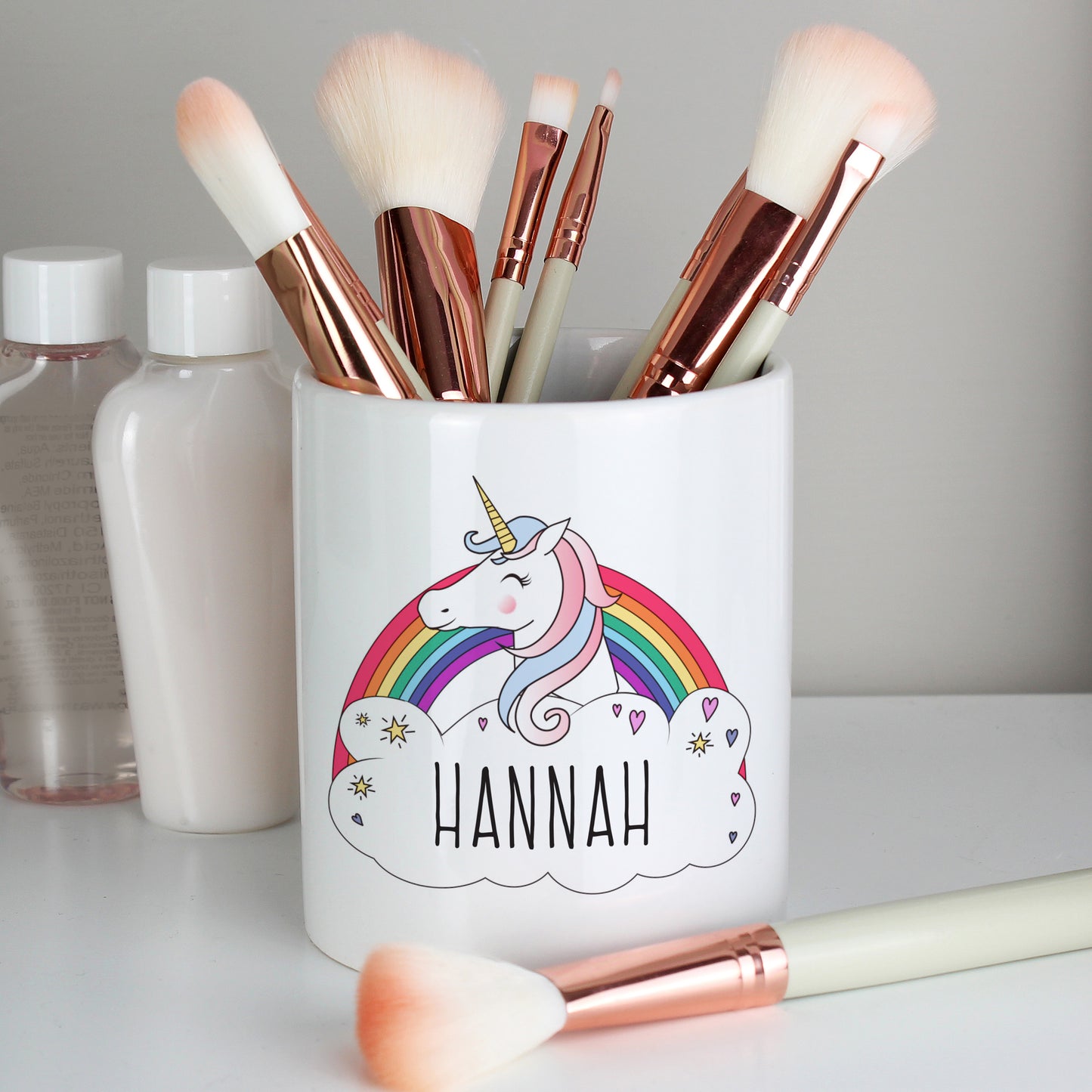 Personalised Unicorn Ceramic Storage Pot from Heartfelt Gifts