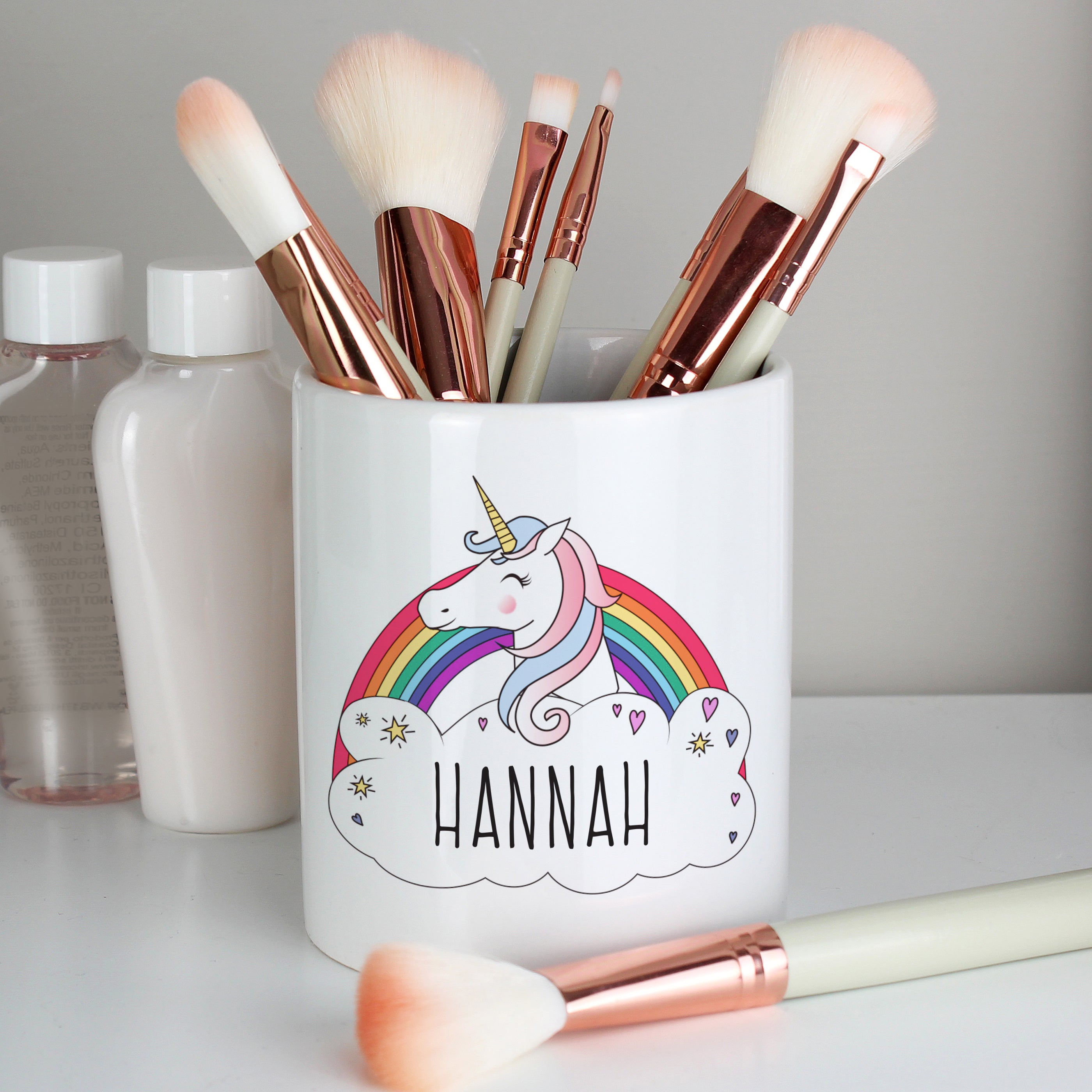 Personalised Unicorn Ceramic Storage Pot from Heartfelt Gifts