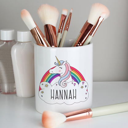 Personalised Unicorn Ceramic Storage Pot from Heartfelt Gifts