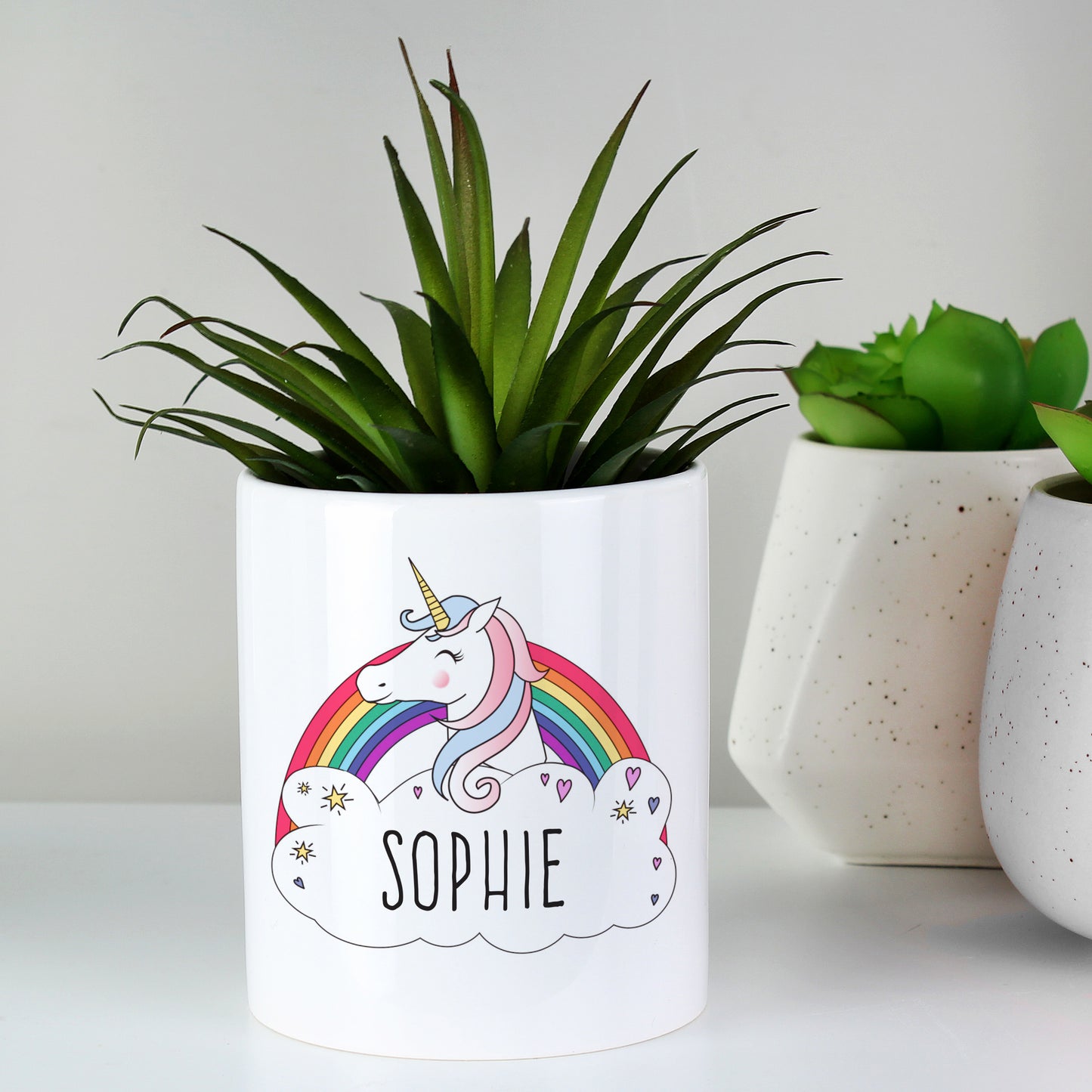 Personalised Unicorn Ceramic Storage Pot - image 3
