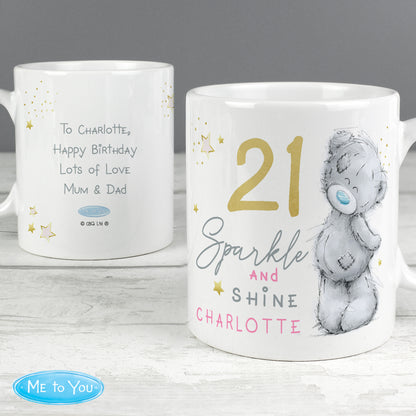 Personalised Me To You Sparkle & Shine Birthday Mug - image 3
