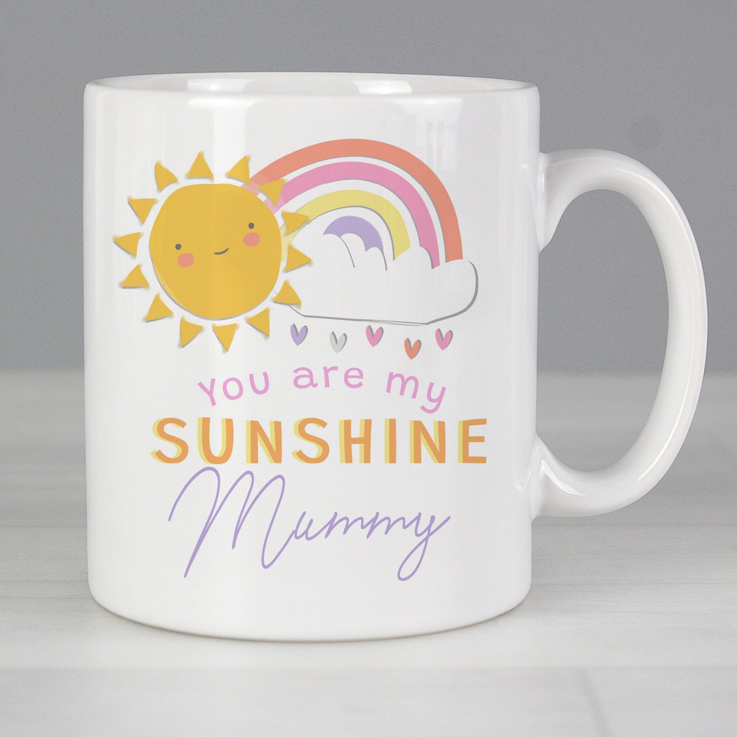 Personalised You Are My Sunshine Mug from Heartfelt Gifts