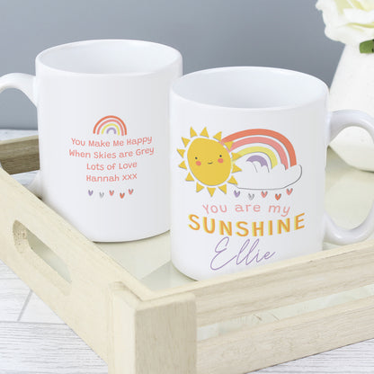 Personalised You Are My Sunshine Mug - image 3