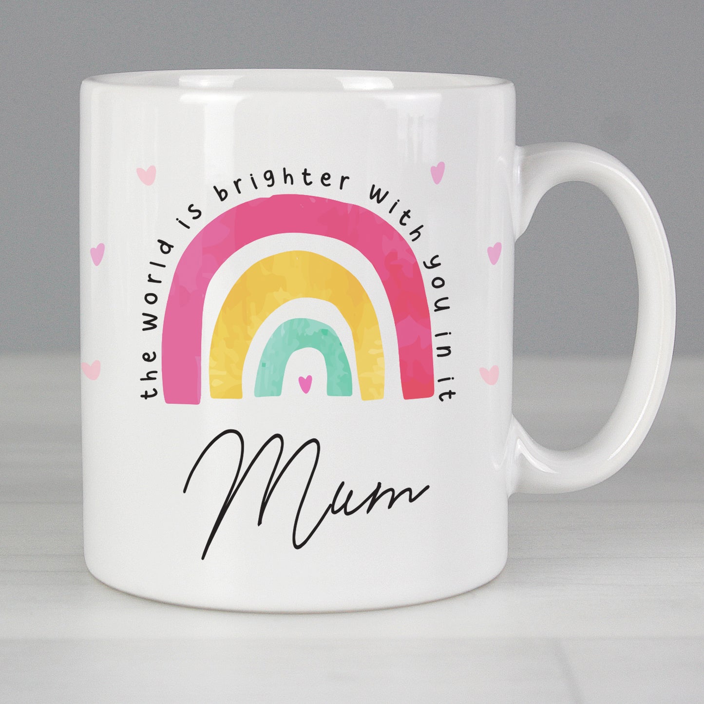 Personalised You Make The World Brighter Mug from Heartfelt Gifts