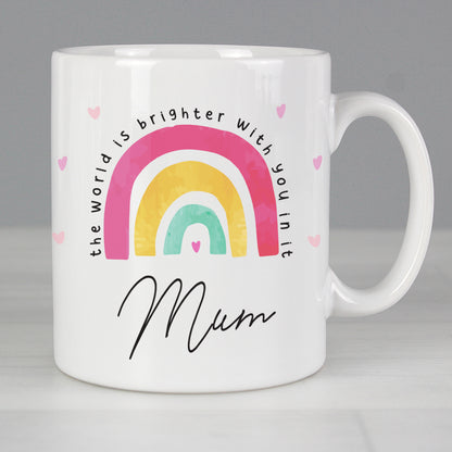 Personalised You Make The World Brighter Mug from Heartfelt Gifts