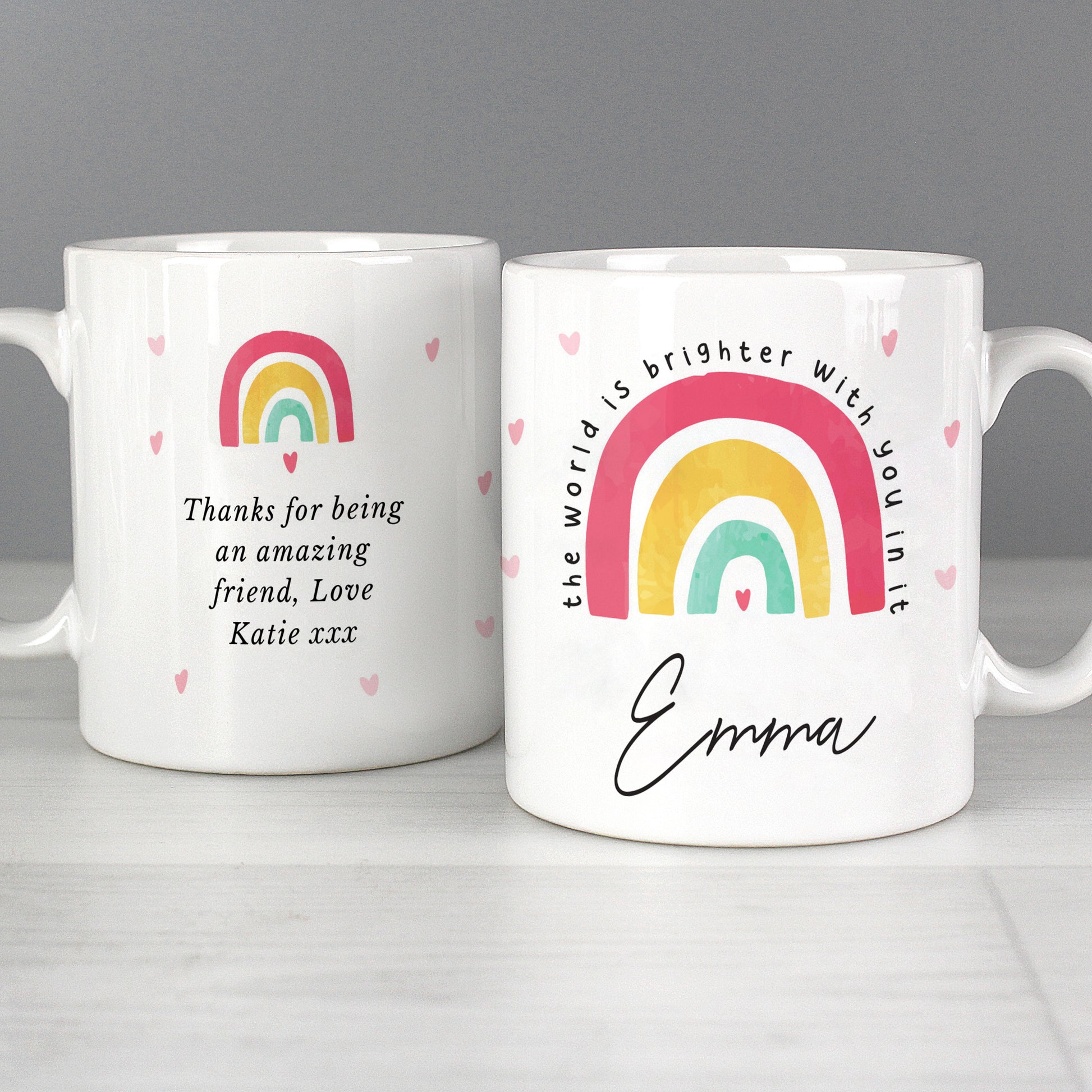 Personalised You Make The World Brighter Mug - image 6