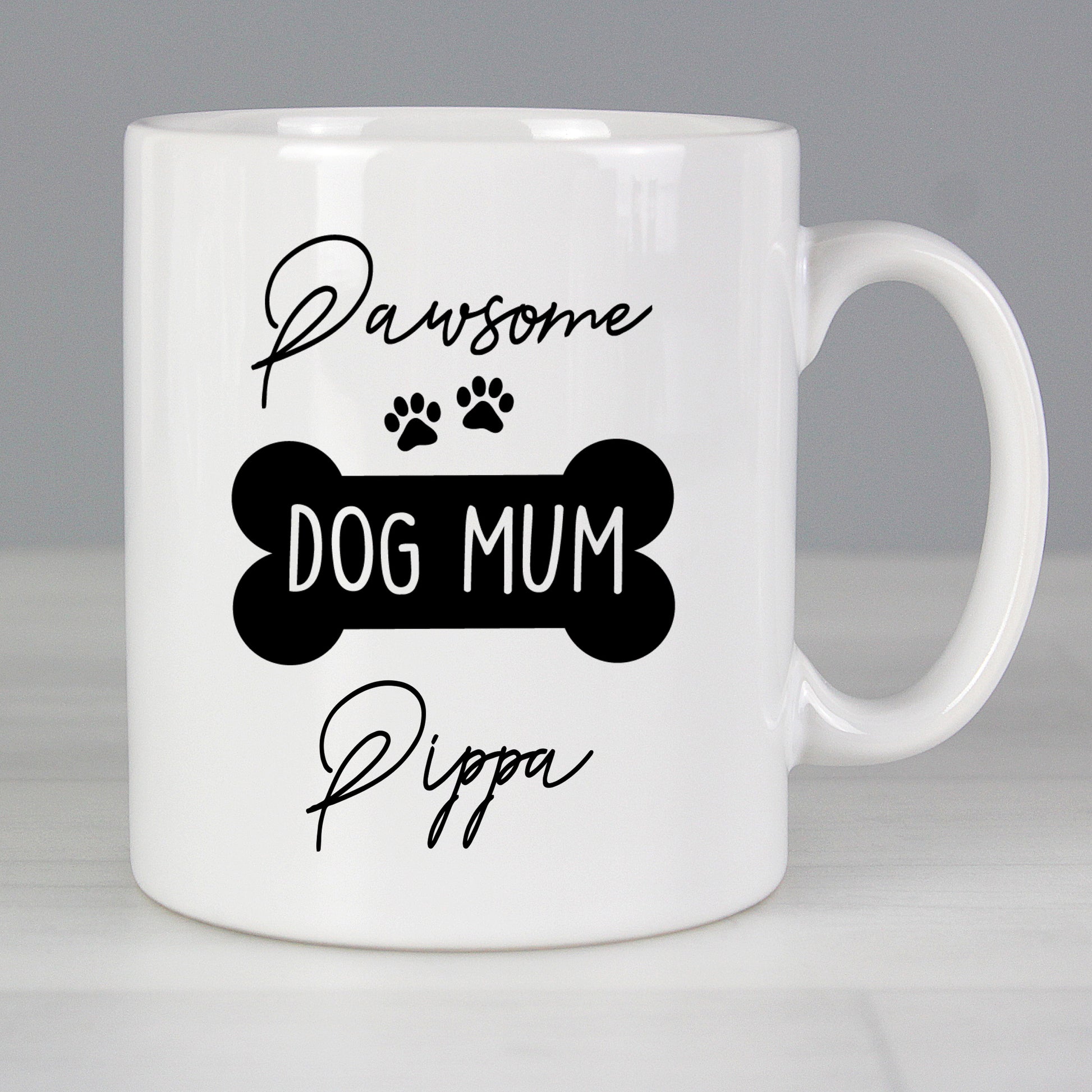 Personalised Pawsome Dog Mum Mug from Heartfelt Gifts