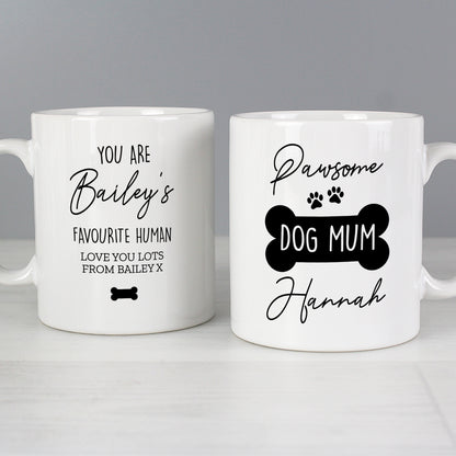 Personalised Pawsome Dog Mum Mug - image 3